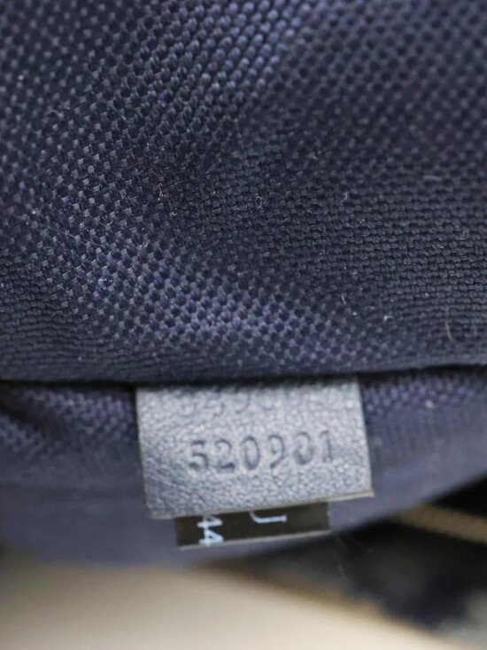 Gucci GG Denim Backpack Navy Blue 849008 main image 4